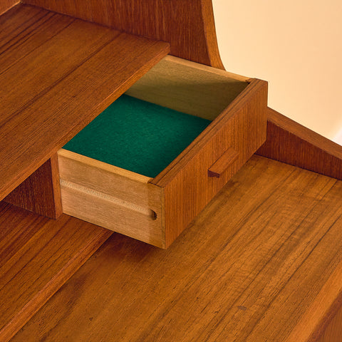 Danish secretary in teak
