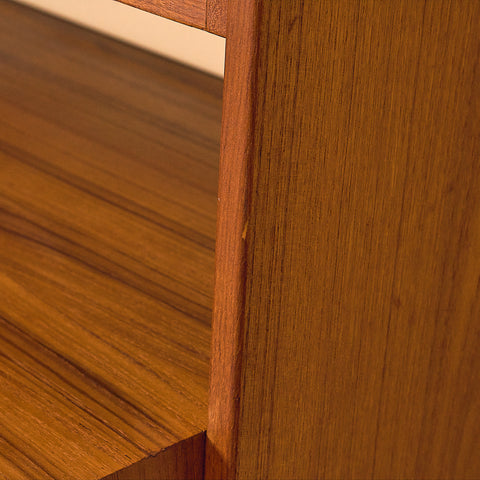 Swedish bookshelf in teak