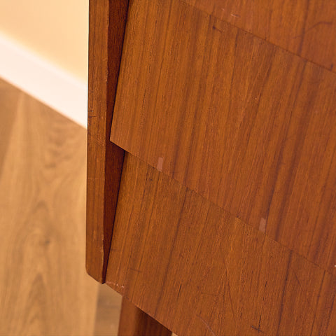Swedish bookshelf in teak