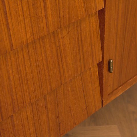 Swedish bookshelf in teak