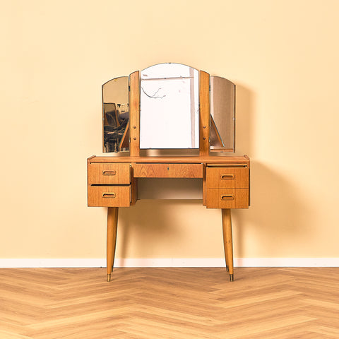 Swedish dressing table / Writing desk in teak