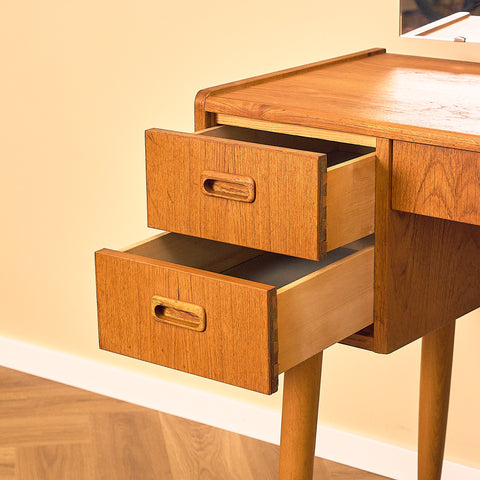 Swedish dressing table / Writing desk in teak
