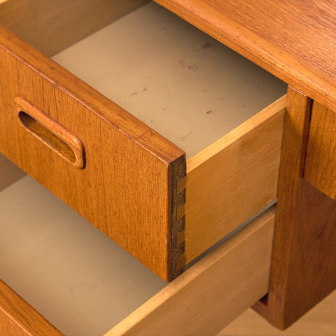Swedish dressing table / Writing desk in teak