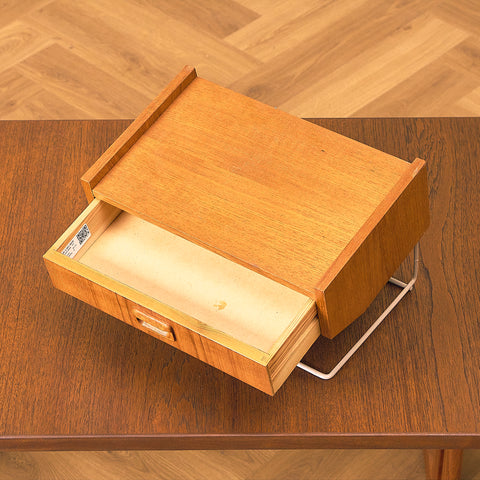 Swedish telephone shelf / side table in teak