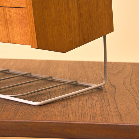 Swedish telephone shelf / side table in teak