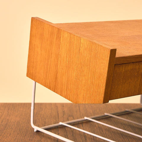 Swedish telephone shelf / side table in teak