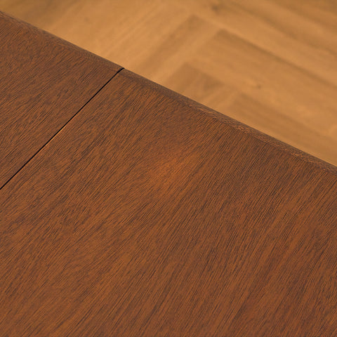 Danish dining table in mahogany by Skovby