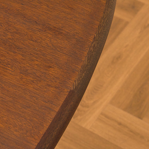 Danish dining table in mahogany by Skovby