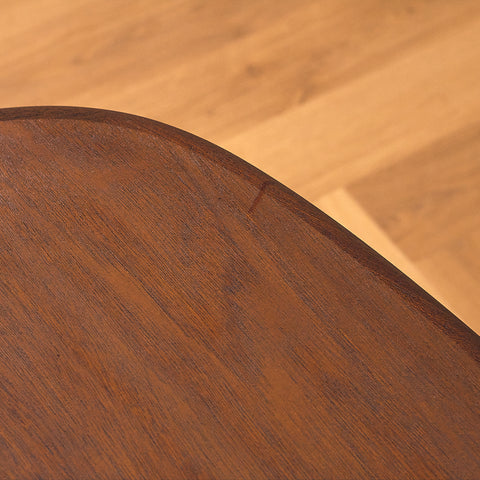 Danish dining table in mahogany by Skovby