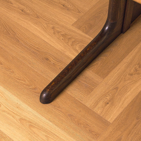 Danish oval dining table in smoked oak by Skovby