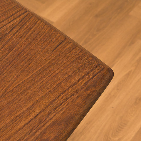 Danish dining table in Santos rosewood by Gudme Møbelfabrik