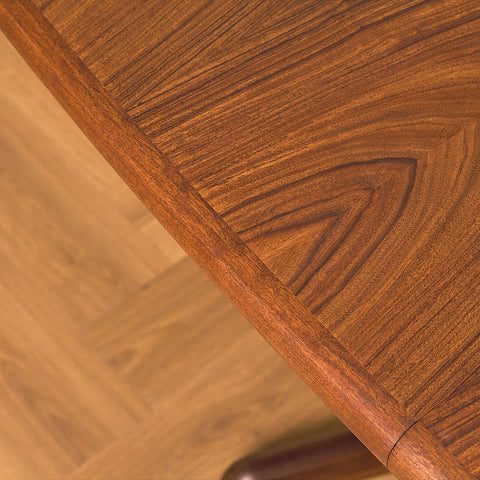 Danish dining table in Santos rosewood by Gudme Møbelfabrik