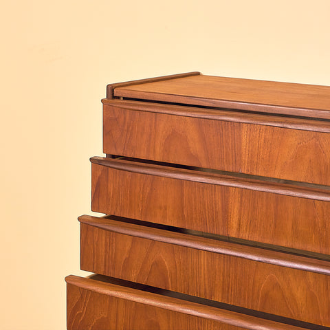 Danish Teak Chest of Drawers, 1950s
