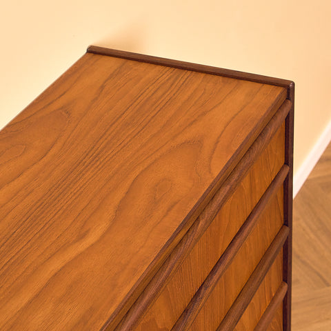 Danish Teak Chest of Drawers, 1950s