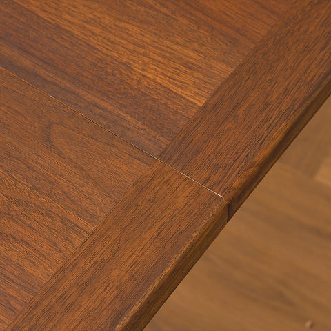 Swedish round dining table in walnut by Nils Jonsson for Troeds