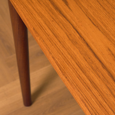 Danish dining table in teak