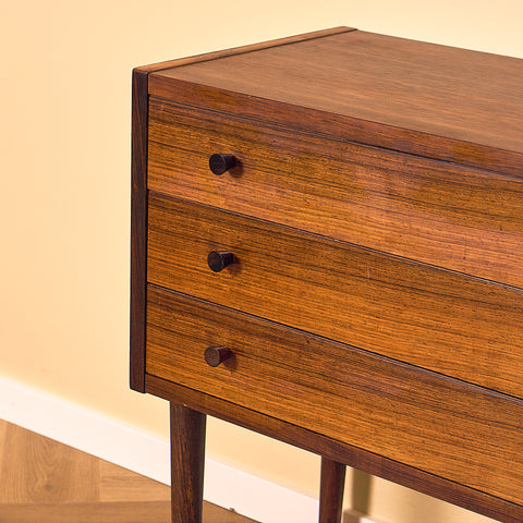 Danish Mid-Century Santos Rosewood Chest of Drawers