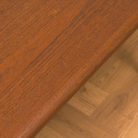 Danish coffee table in teak by Jacob Nielsen & Sonner Møbelfabrik