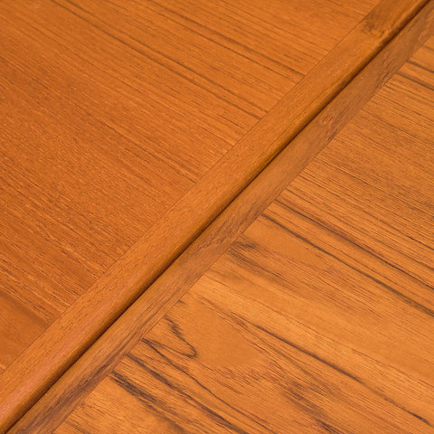 Danish dining table in teak, possibly by Niels Otto Møller