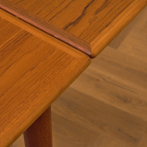 Danish dining table in teak, possibly by Niels Otto Møller