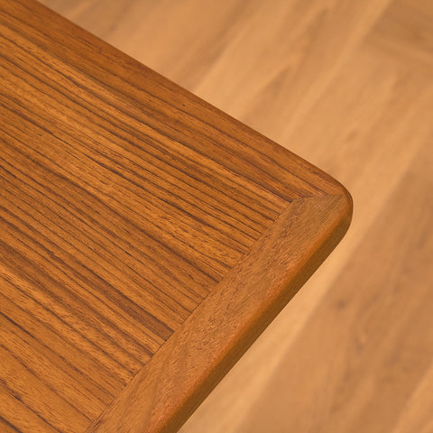 Danish dining table in teak