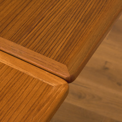 Danish dining table in teak