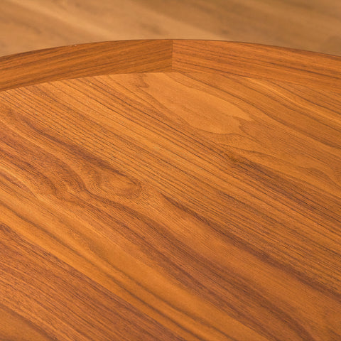 Swedish oval dining table in walnut by Nils Jonsson for Troeds