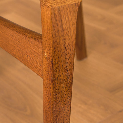 Danish set of 4 dining chairs in oak by Erik Buch for Nova Stolefabrik