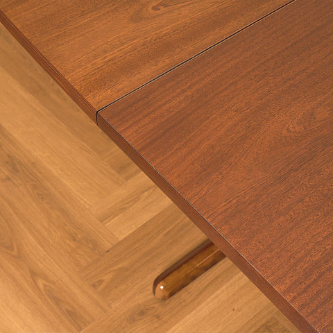 Danish dining table in mahogany by Farstrup