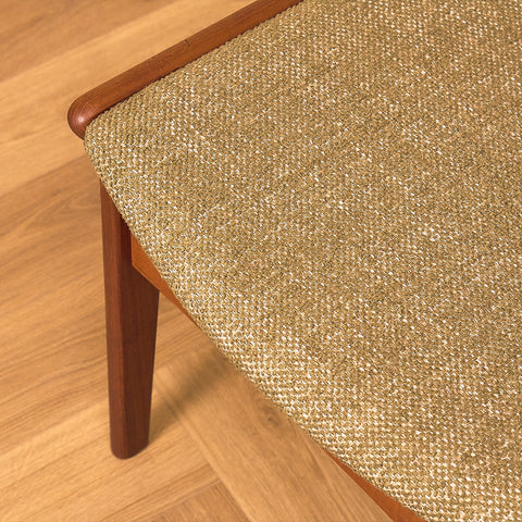 Danish set of 4 dining chairs in teak by Erik Buch for Nova Stolefabrik