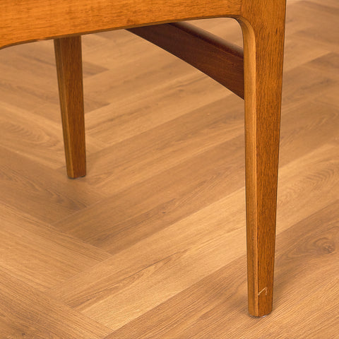 Danish set of 6 dining chairs in teak by Erik Buch for Nova Stolefabrik