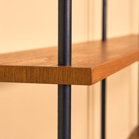 Swedish "Prydno" bookshelf in teak by Bröderna Gustafsson Möbelfabrik
