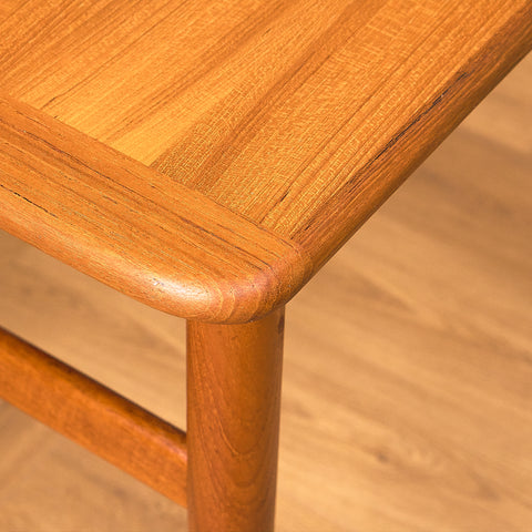 Swedish side table in teak by HMB Möbler Rörvik