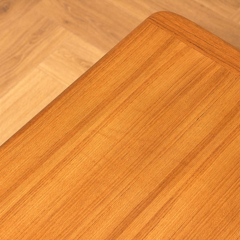 Swedish side table in teak by HMB Möbler Rörvik