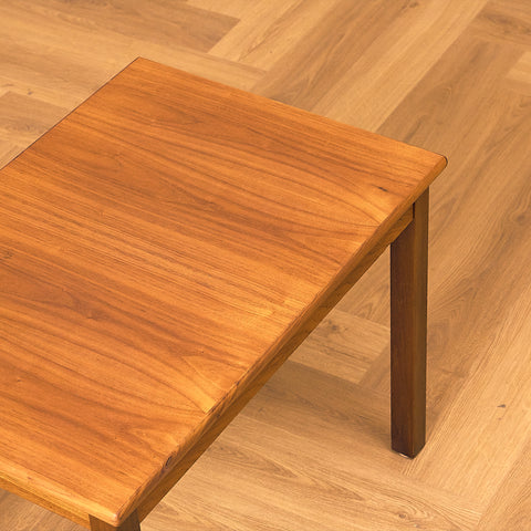 Swedish side table in walnut