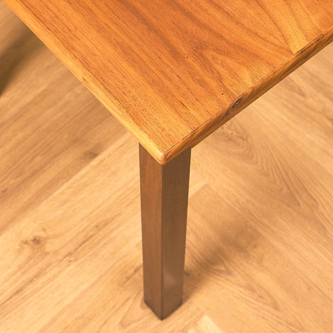 Swedish side table in walnut