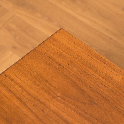 Swedish side table in walnut