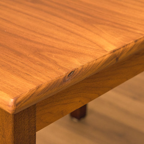 Swedish side table in walnut