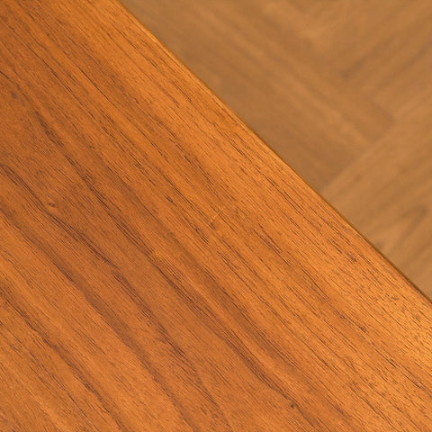 Swedish side table in walnut