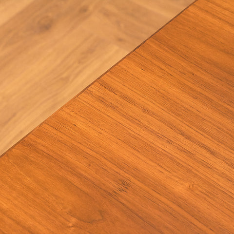 Swedish side table in walnut