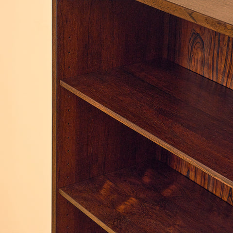 Danish Santos rosewood bookshelf by Omann Jun A/S