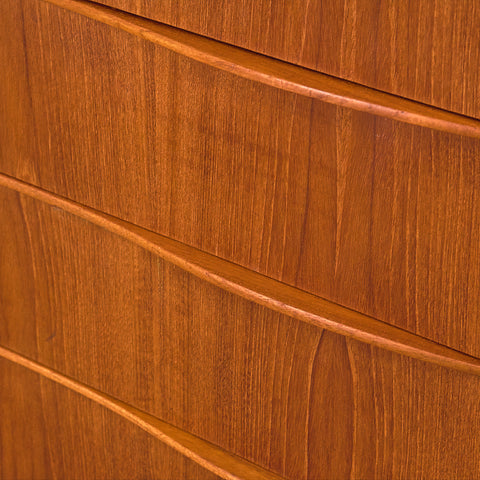 Vintage Teak Chest of Drawers, Denmark 1960s