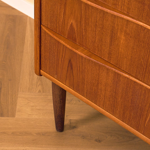 Vintage Teak Chest of Drawers, Denmark 1960s