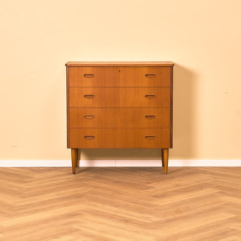 Swedish chest of drawers in teak