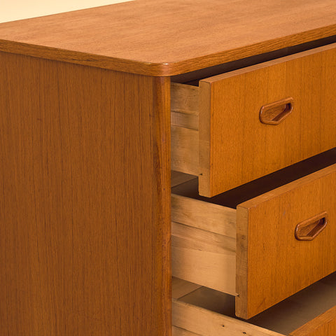 Swedish chest of drawers in teak