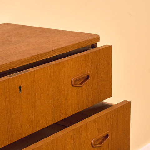 Swedish chest of drawers in teak