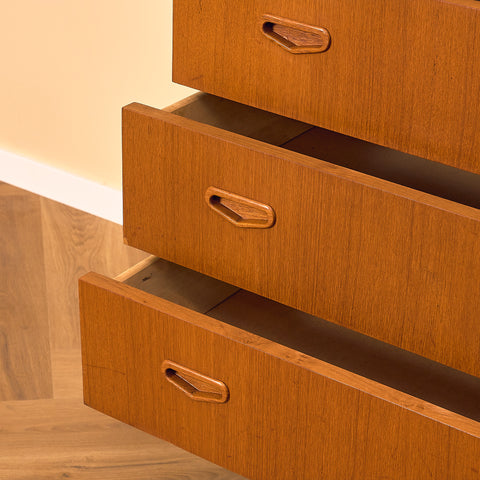 Swedish chest of drawers in teak
