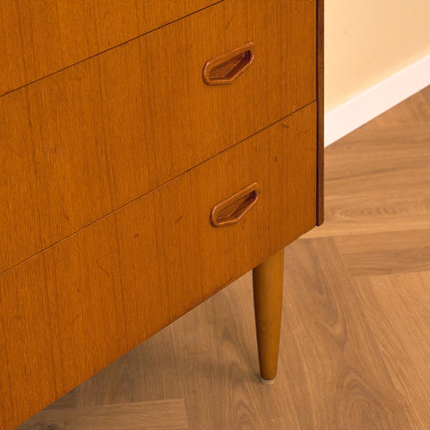 Swedish chest of drawers in teak