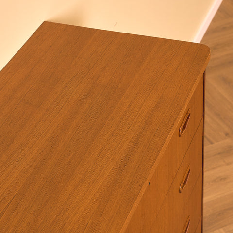 Swedish chest of drawers in teak