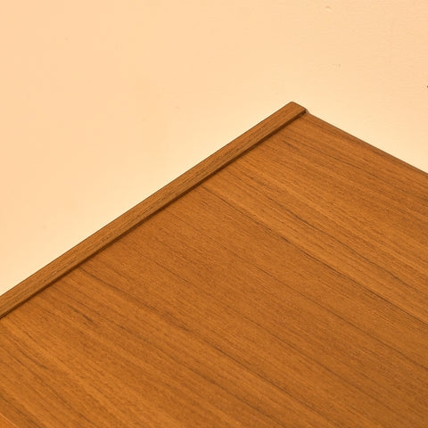 Swedish small chest of drawers in teak and beech